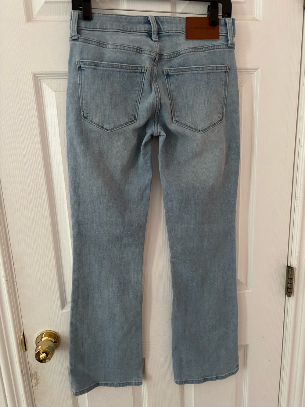 Lucky Brand Light Wash Flare Bootcut Jeans Size 4 / 27 Denim Stretch - Picture 2 of 6